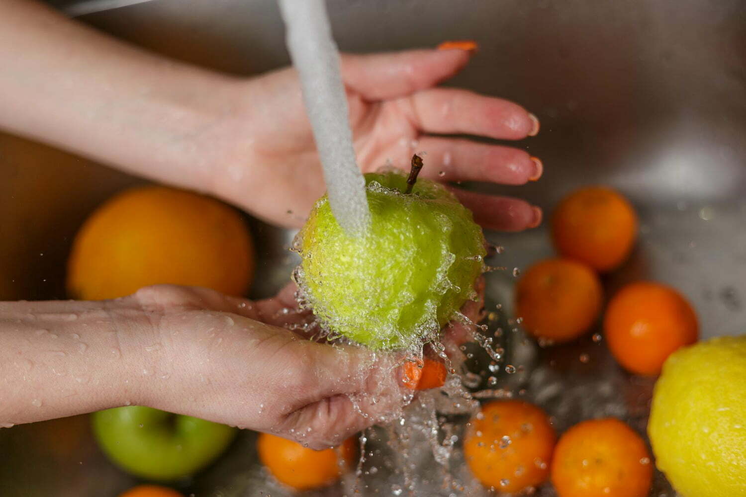 aprende a lavar las frutas y verduras